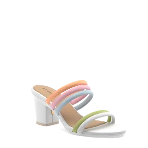 The Slide - White Multi Leather Rope 3 Block