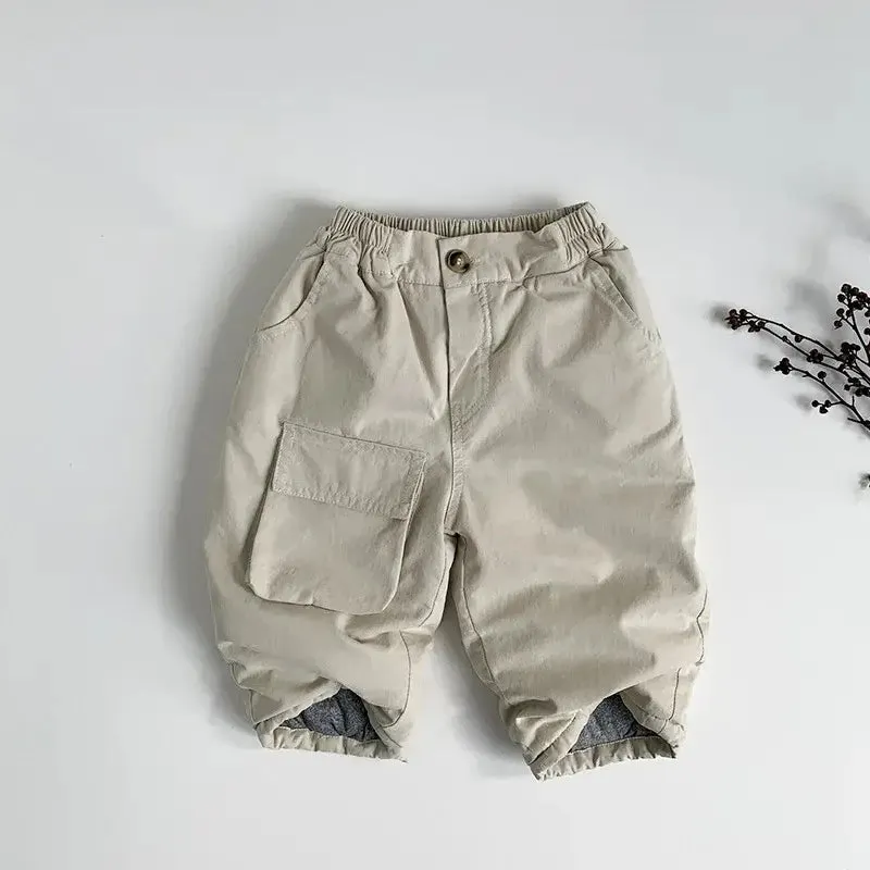 Thick Winter Cotton Padded Trousers