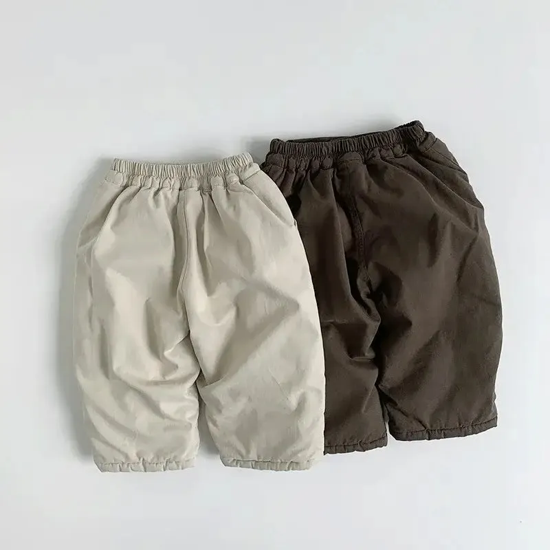Thick Winter Cotton Padded Trousers
