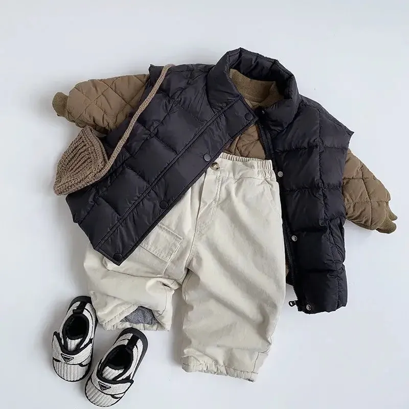 Thick Winter Cotton Padded Trousers