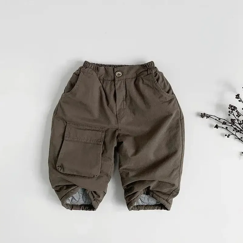Thick Winter Cotton Padded Trousers