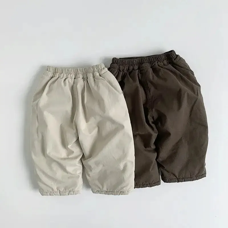 Thick Winter Cotton Padded Trousers