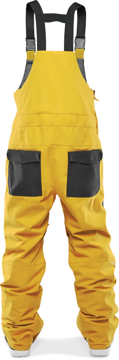 ThirtyTwo Basement Bib Pants Mens Black / Gold