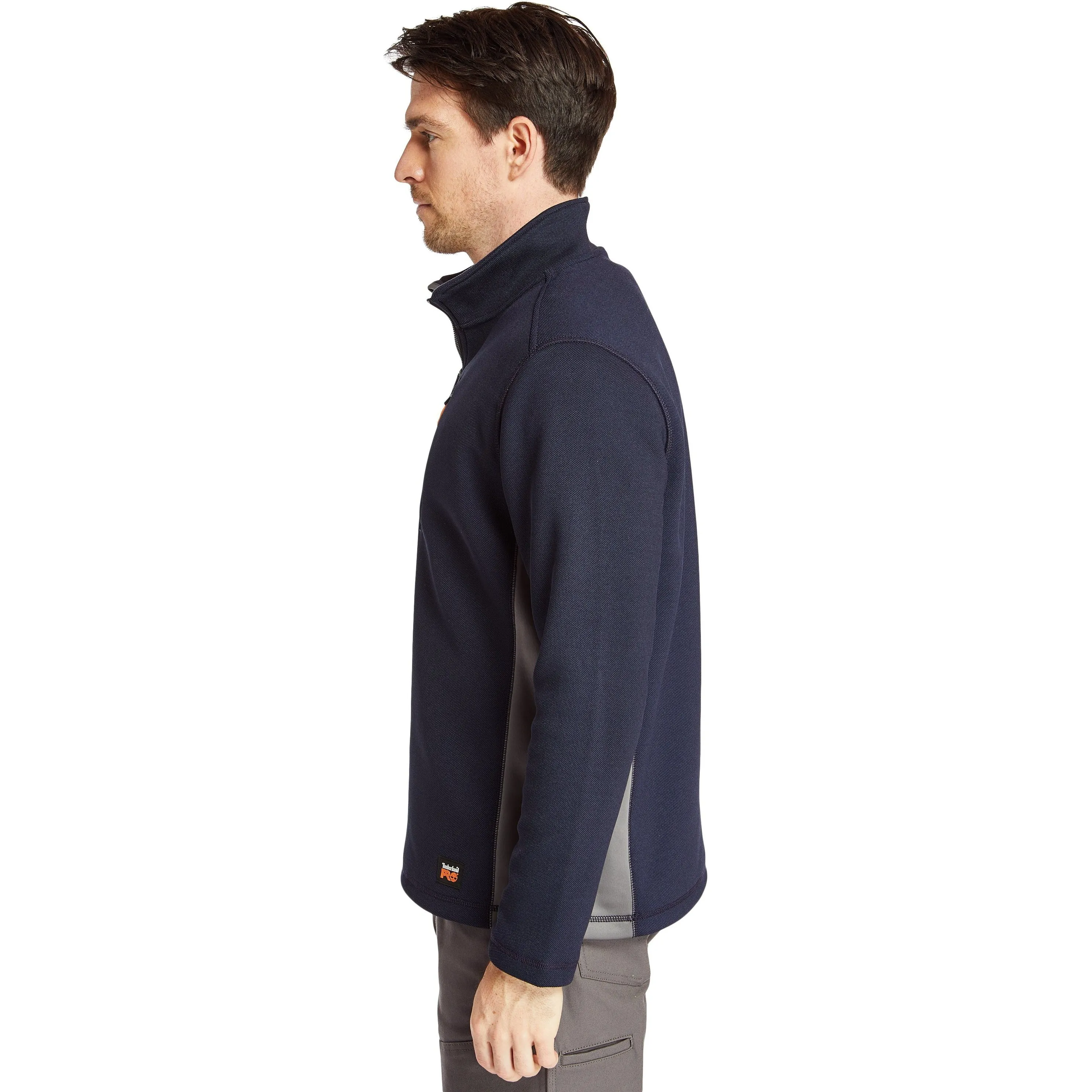 Timberland Pro Men's Studwall 1/4 Zip Textured Fleect Top TB0A1HGK406