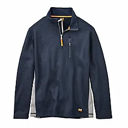 Timberland Pro Men's Studwall 1/4 Zip Textured Fleect Top TB0A1HGK406