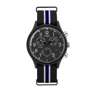 TImex Men's MK1 Supernova Chronograph 42mm Fabric Strap Watch TW2T29700