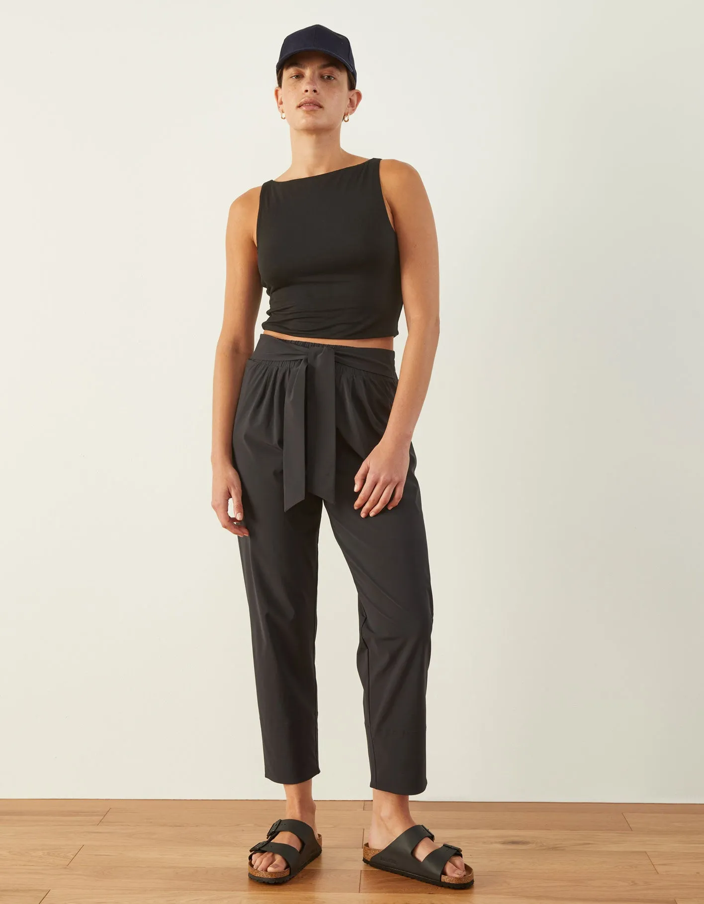Tip-Top Crop Top - Black