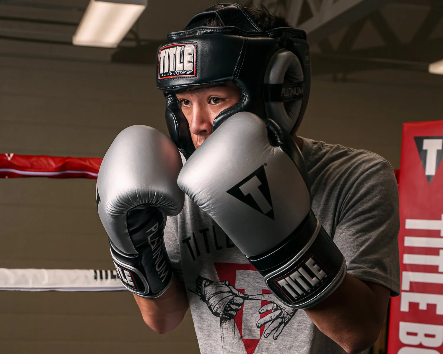TITLE Platinum Premier Full Training Headgear 2.0