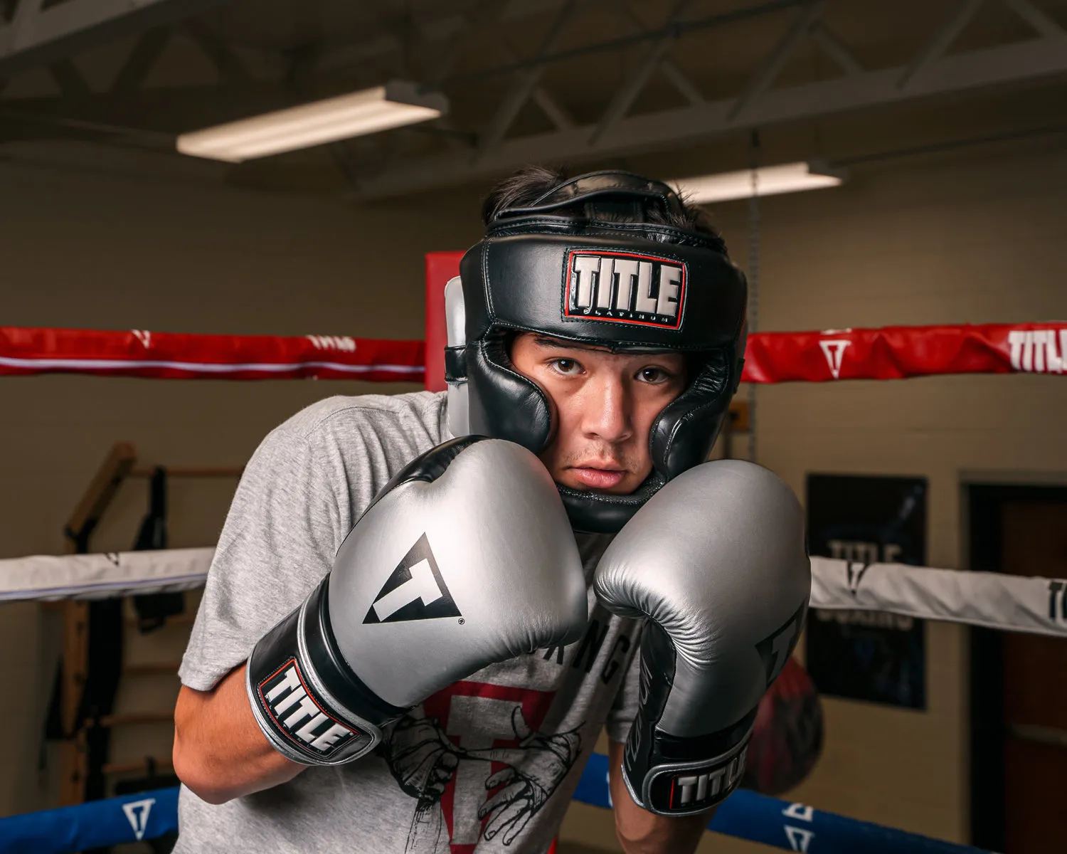 TITLE Platinum Premier Full Training Headgear 2.0