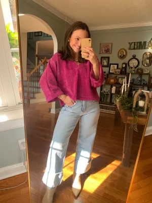 Toasty Texture Knit Sweater