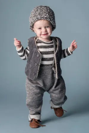 Tocoto Vintage Corduroy Baby Vest (Size 6M left)