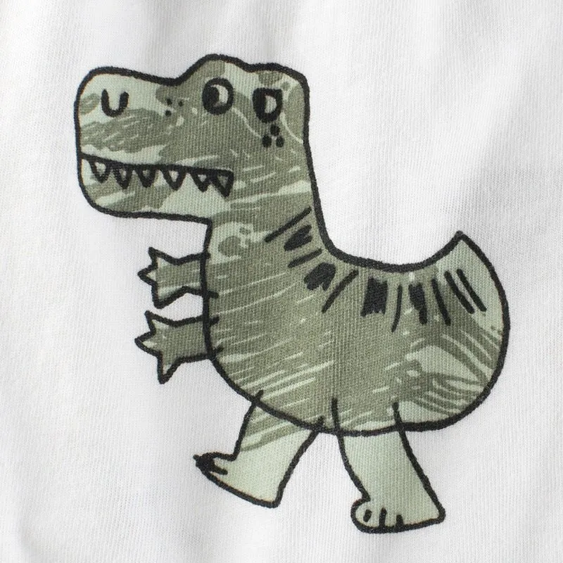 Toddler/Kid Boy Allover Dinosaur Print Shorts (2 Colors)