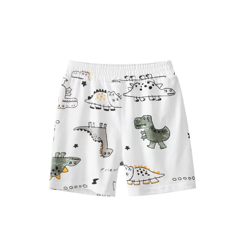 Toddler/Kid Boy Allover Dinosaur Print Shorts (2 Colors)