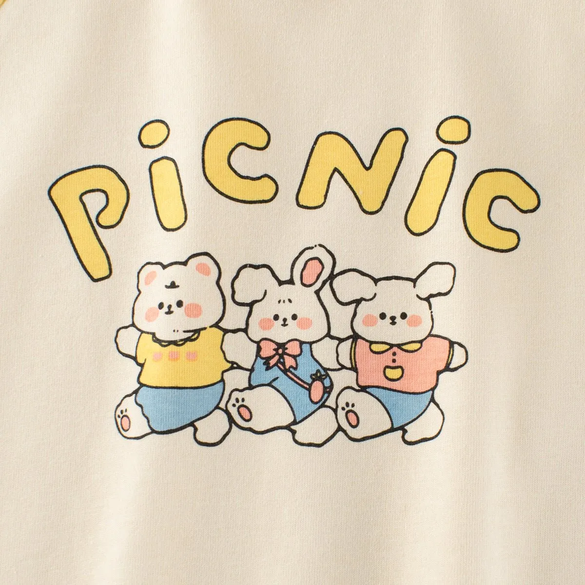 Toddler/Kid Friends Picnic Long Sleeve Shirt