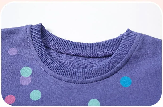 Toddler/Kid Girl's Short Sleeve Dot Design Princess Dress with Unicorn Print