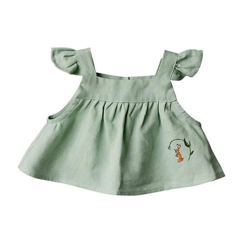 Toddler/Kid Girl's Summer Ruffle Top (2 Designs)