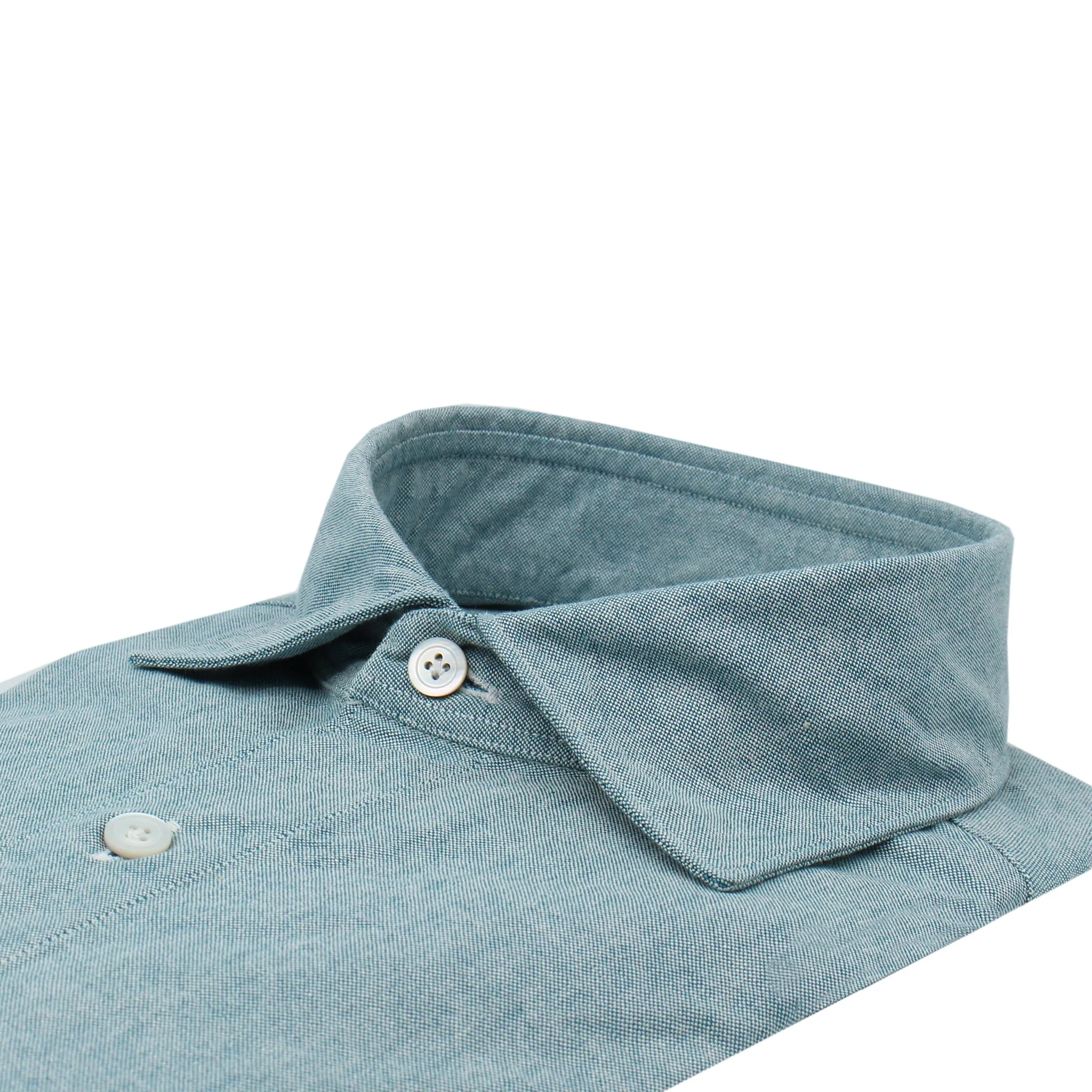 Tokyo slim fit sport shirt in light blue or red cotton