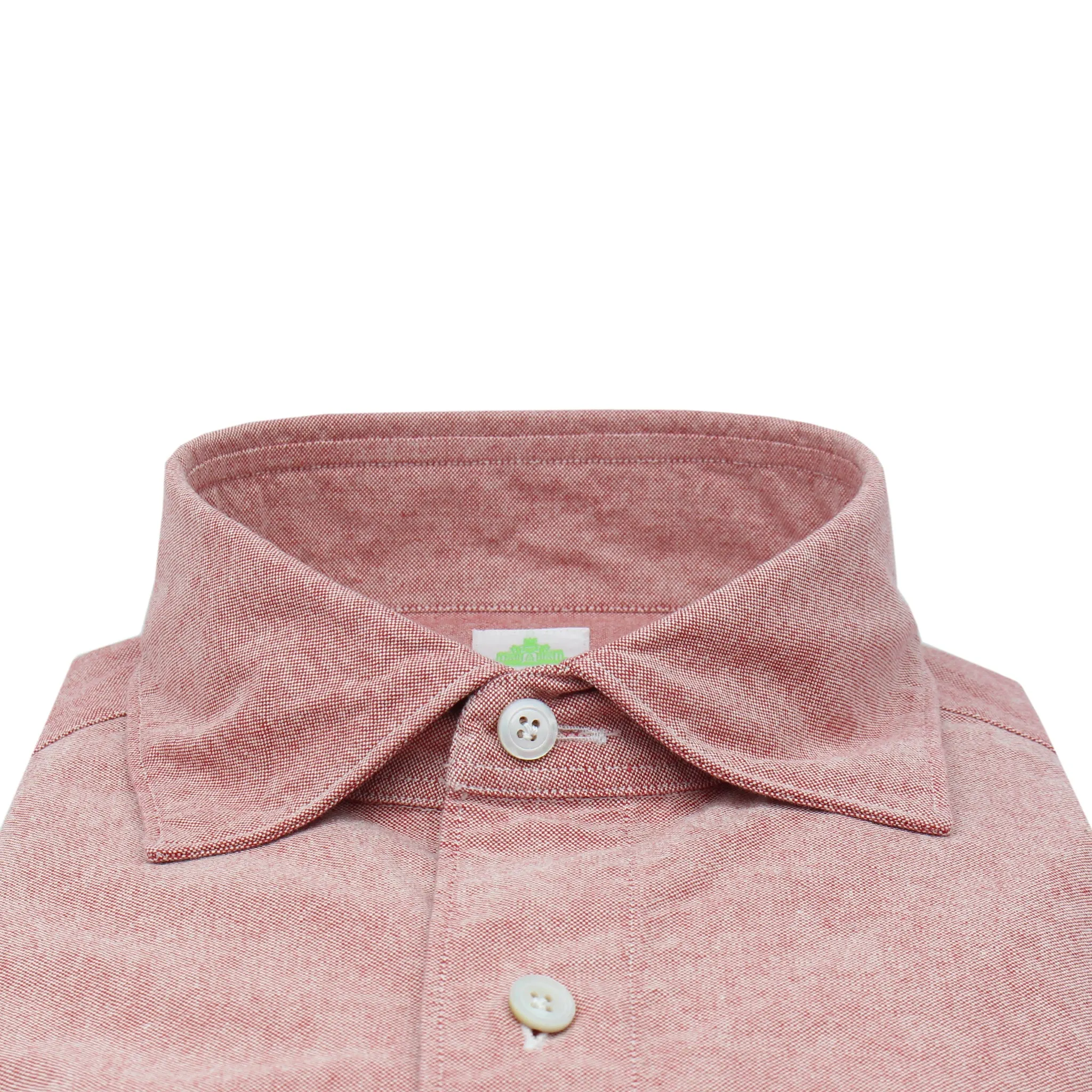 Tokyo slim fit sport shirt in light blue or red cotton