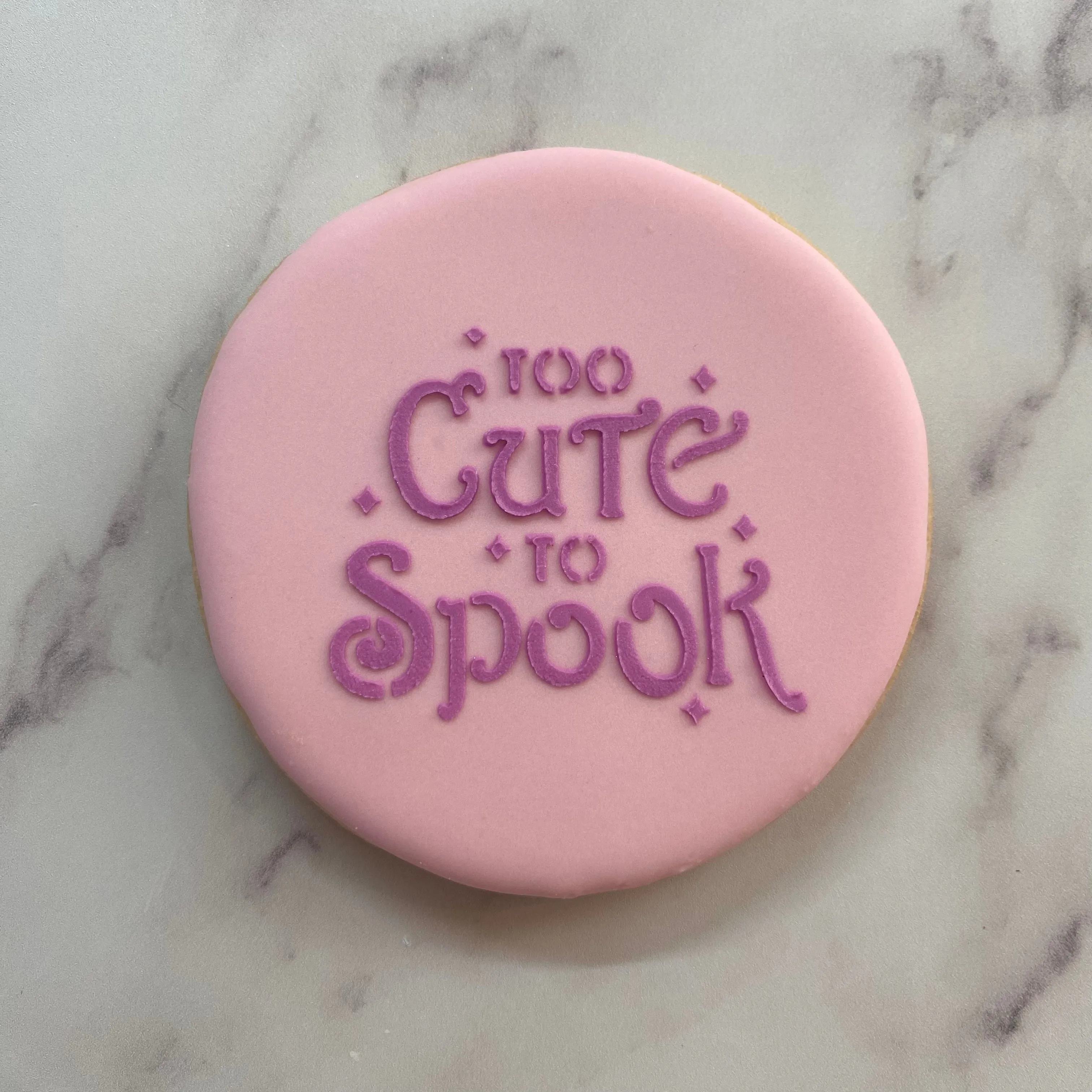 Too Cute To Spook Stencil