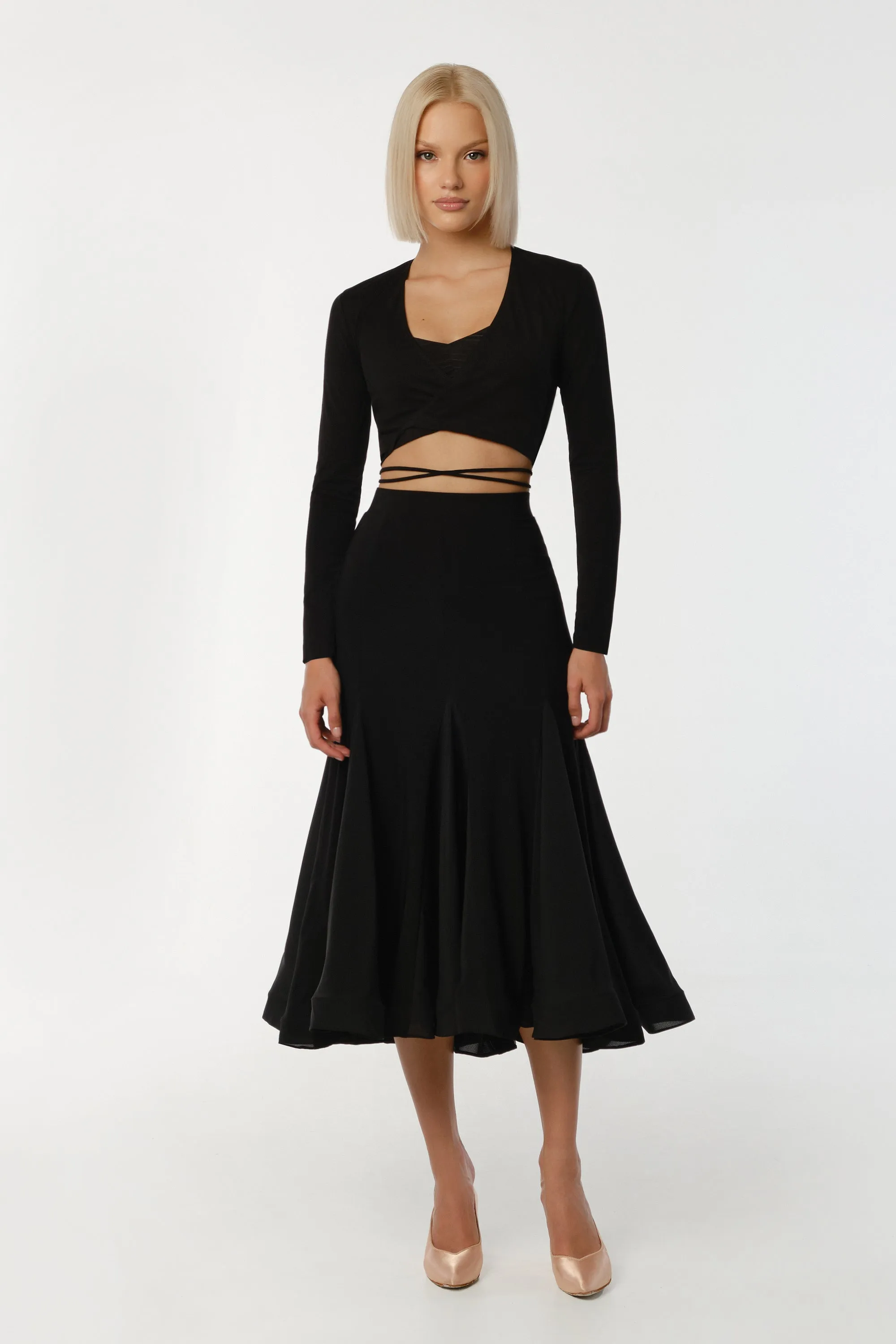 Top «Fiori» black