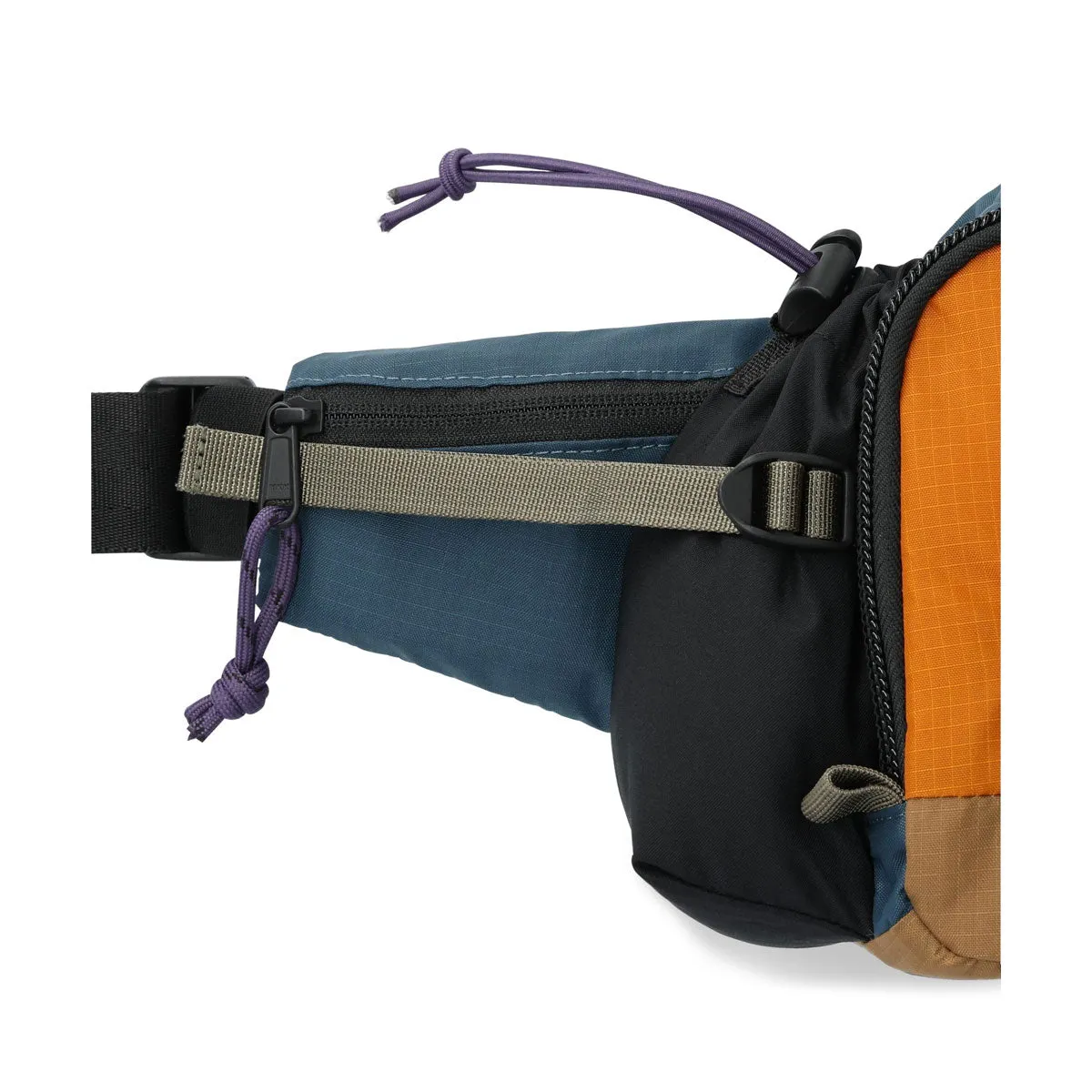 Topo Designs : Mountain Hydro Hip Pack : Mustard/Clay