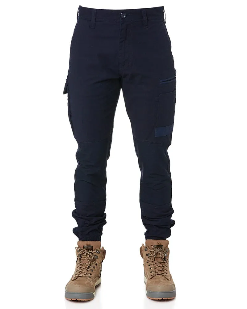 Tradies WP-4 Stretch Cuffed Work Pants 2 Value Pack - Navy/Navy