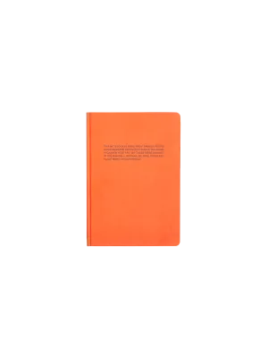 Tree Free Notebook—persimmon orange