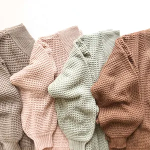 Trending Waffle Knit Sweater