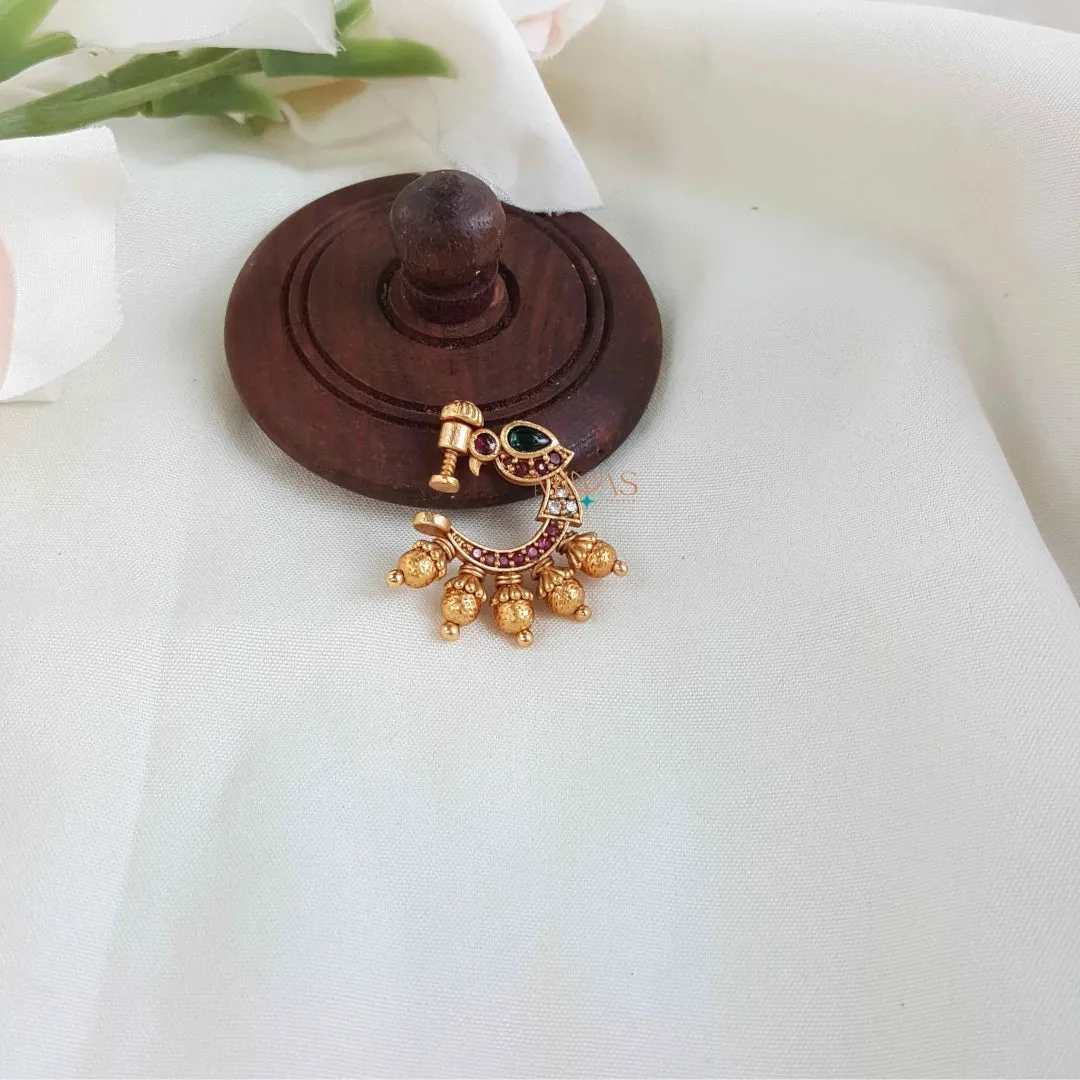 Trendy AD Stones Nose Pin