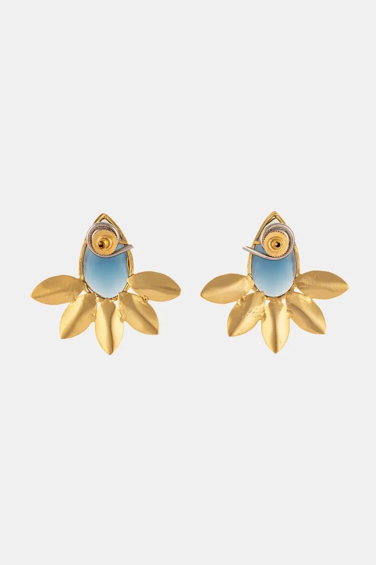 Trendy Flower Petal Earring