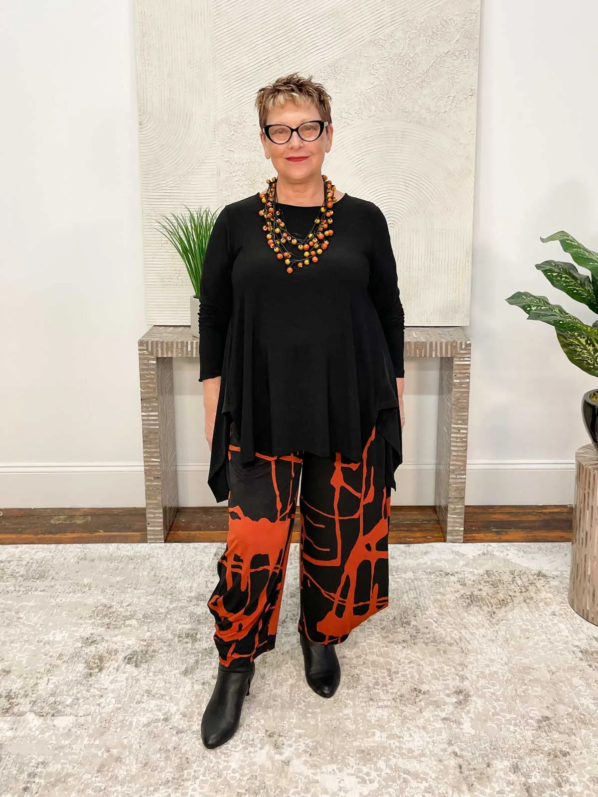Tres Chic Baylee Pant, Paprika