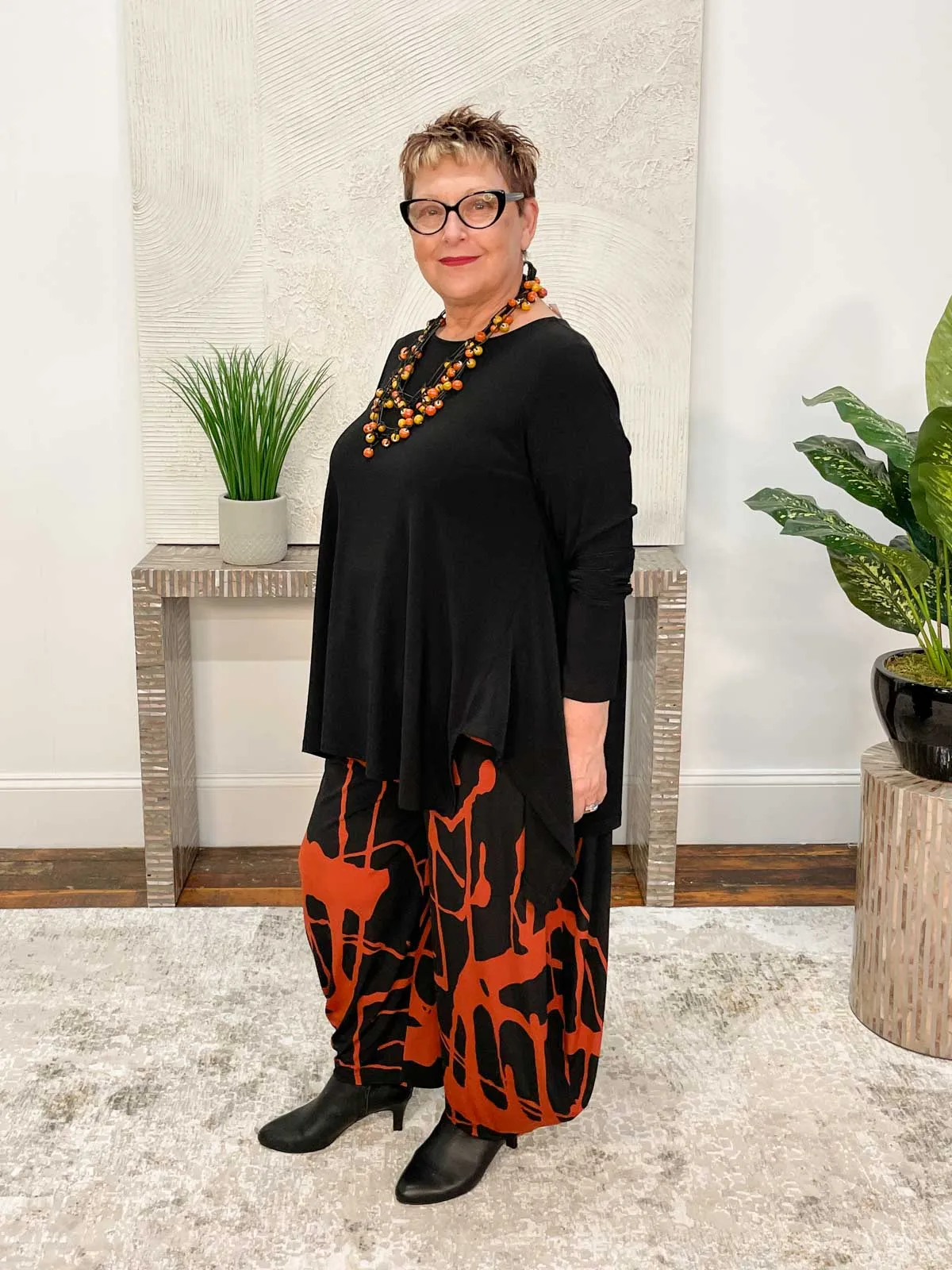 Tres Chic Baylee Pant, Paprika