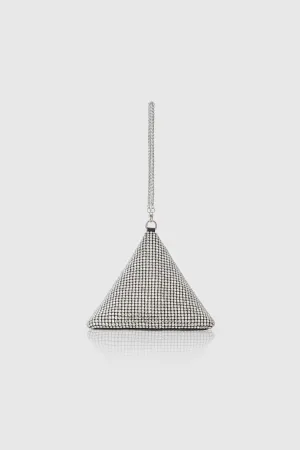 Triangle Rhinestone Evening Purse