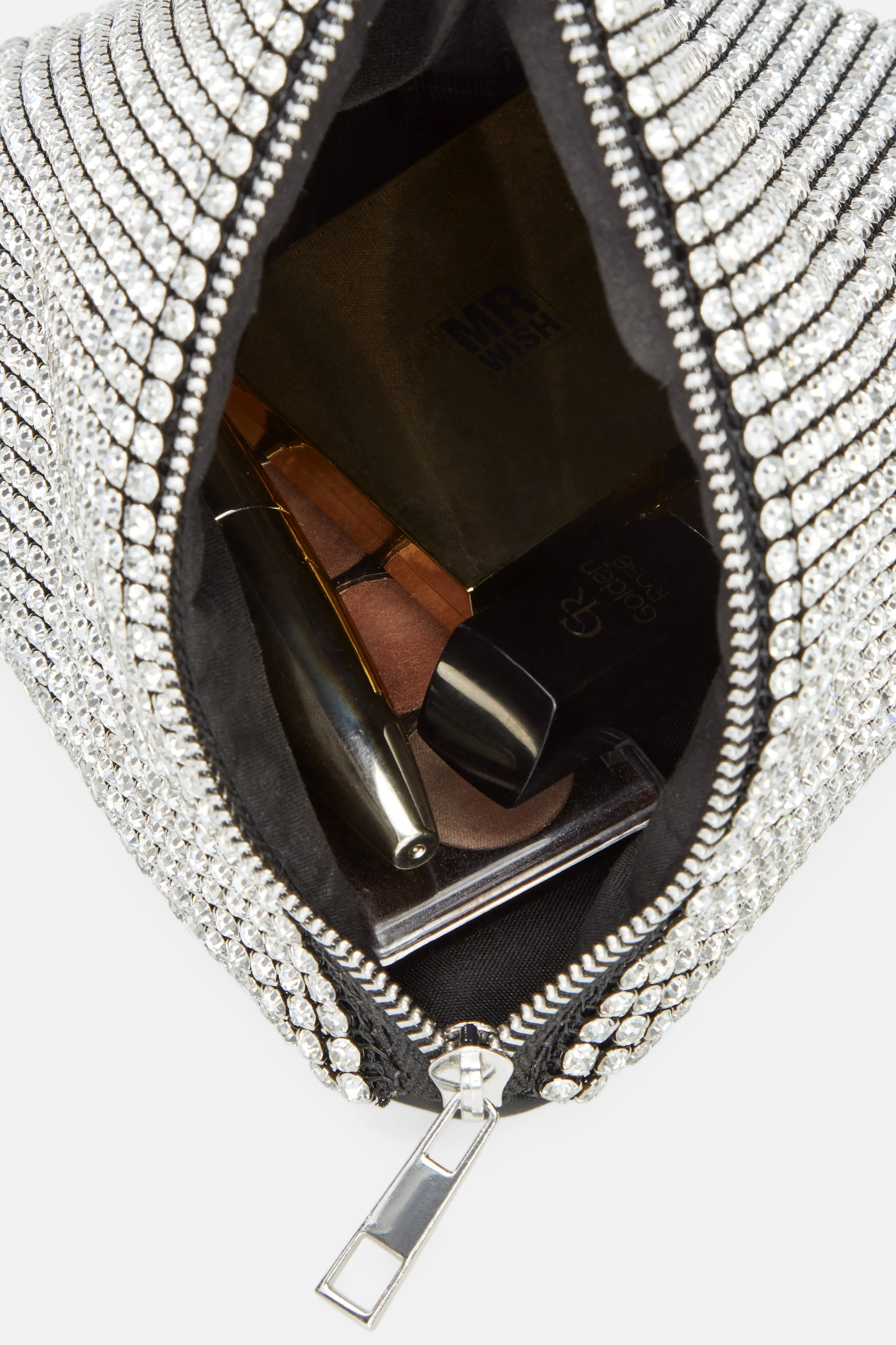 Triangle Rhinestone Evening Purse