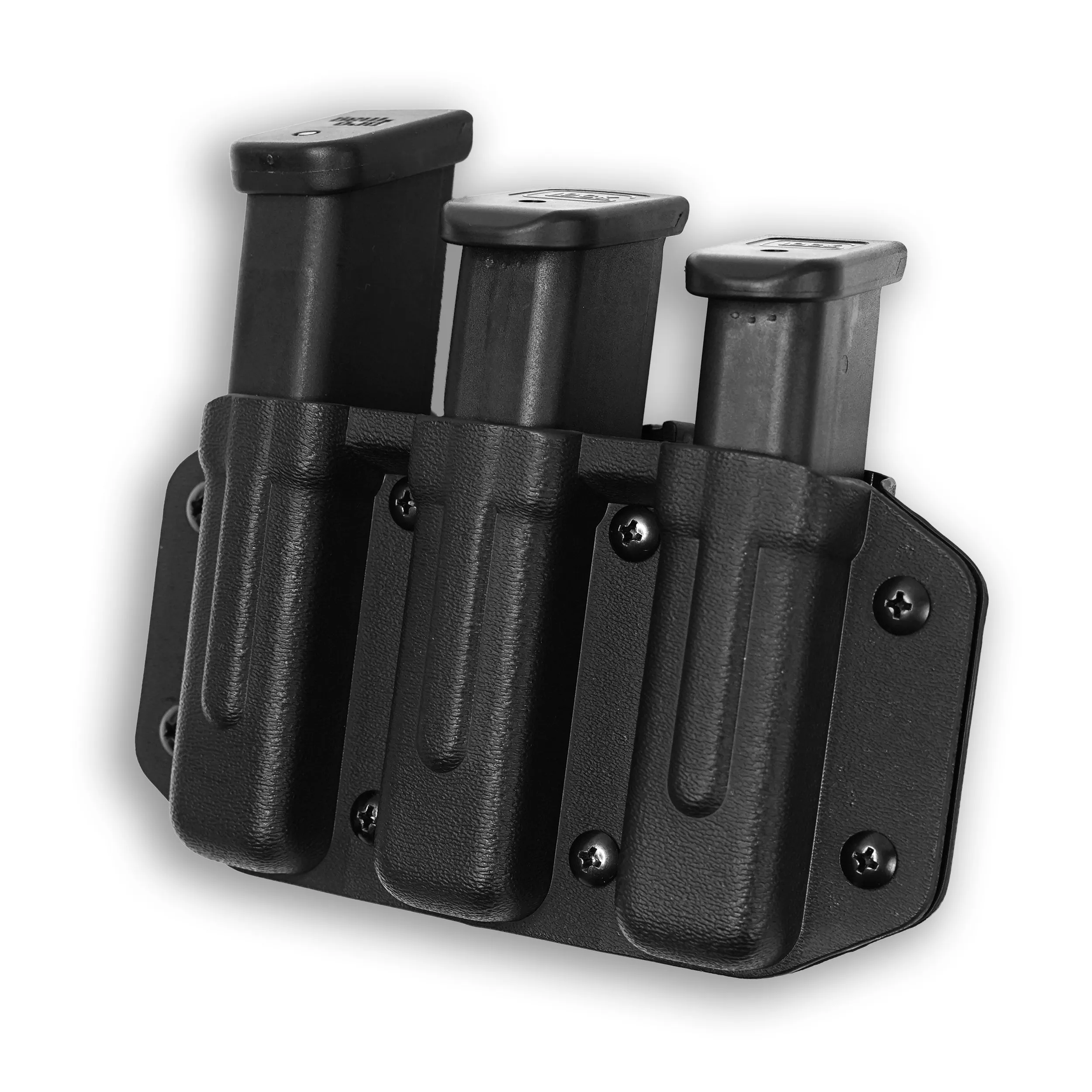 Triple Magazine Pouch / Holster with Duty Clip