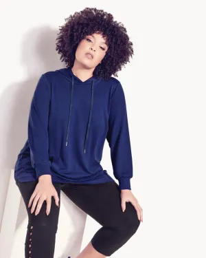 Tunic Hoodie | Navy
