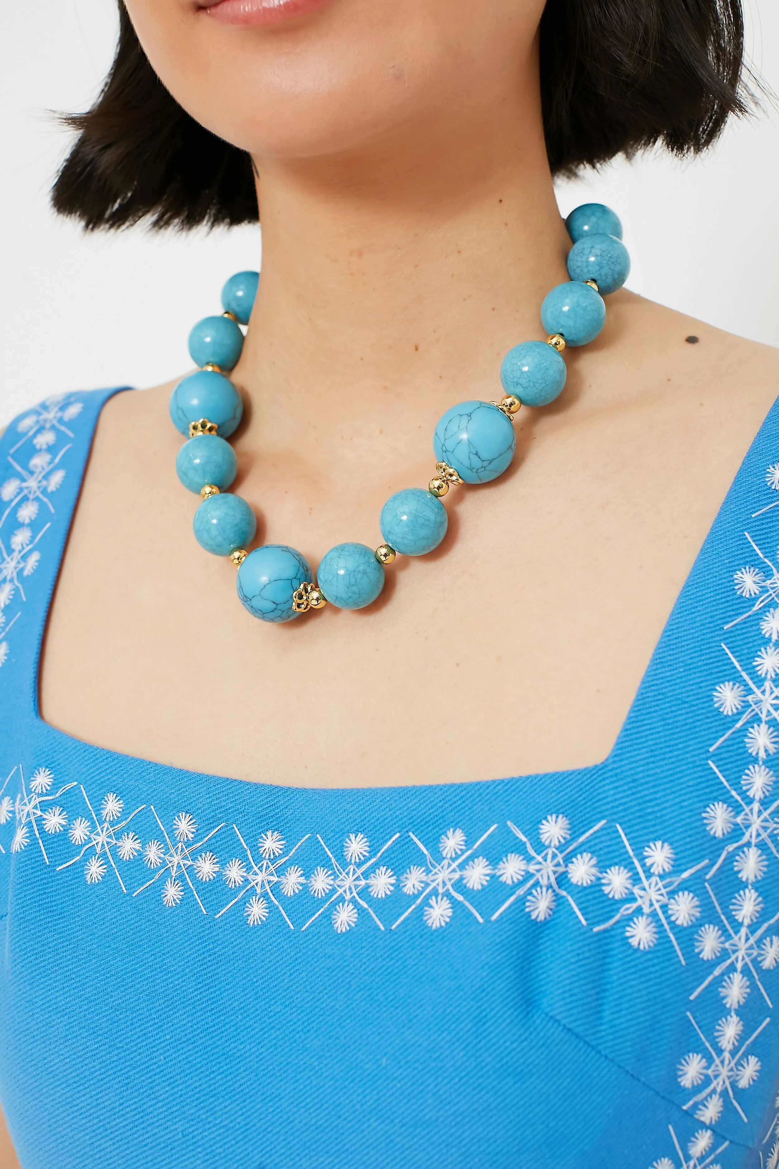 Turquoise Aerin Necklace