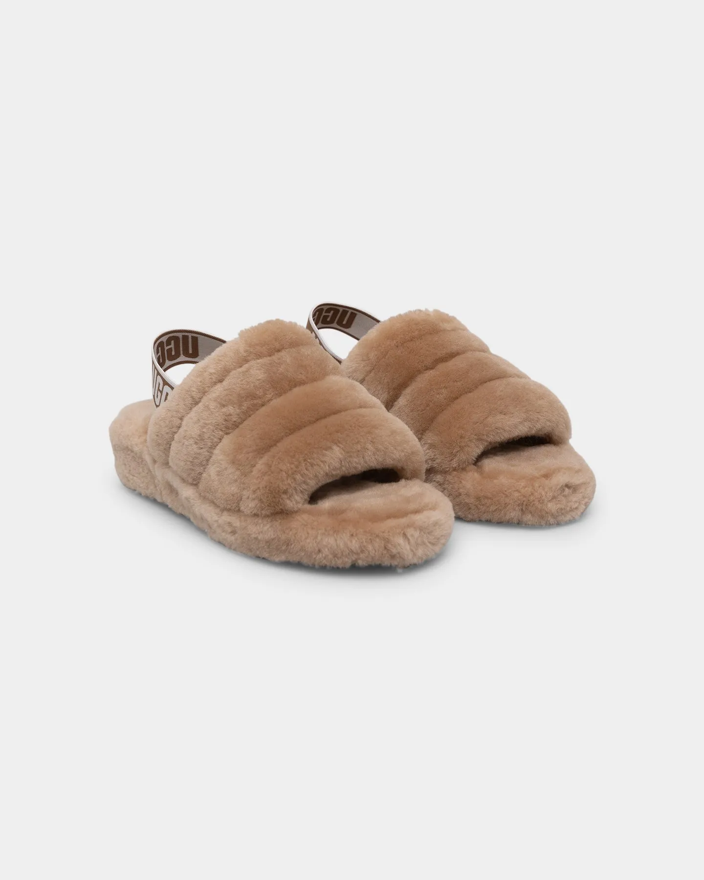 Ugg Boots Women's Fluff Yeah Slide Chestnut