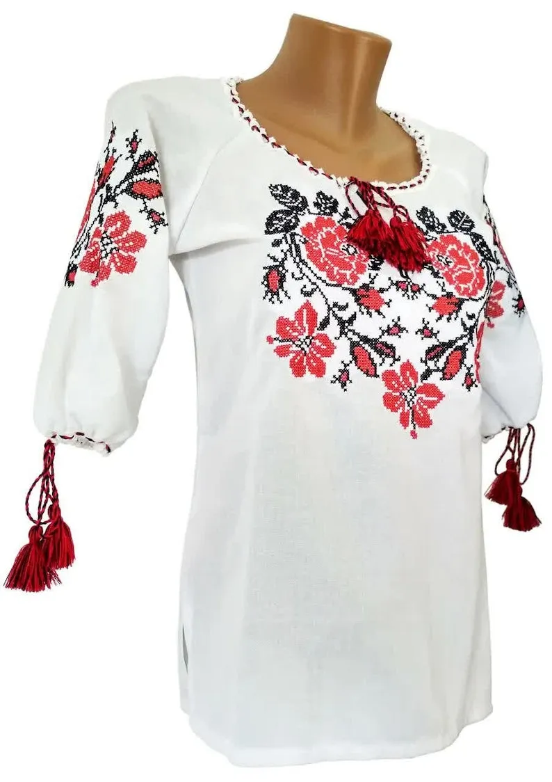 Ukrainian womens embroidery