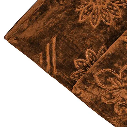 Ultra Soft Mink Blanket, Pearl Reversible Double Bed Blanket for Heavy Winter (Color & Design May Vary)