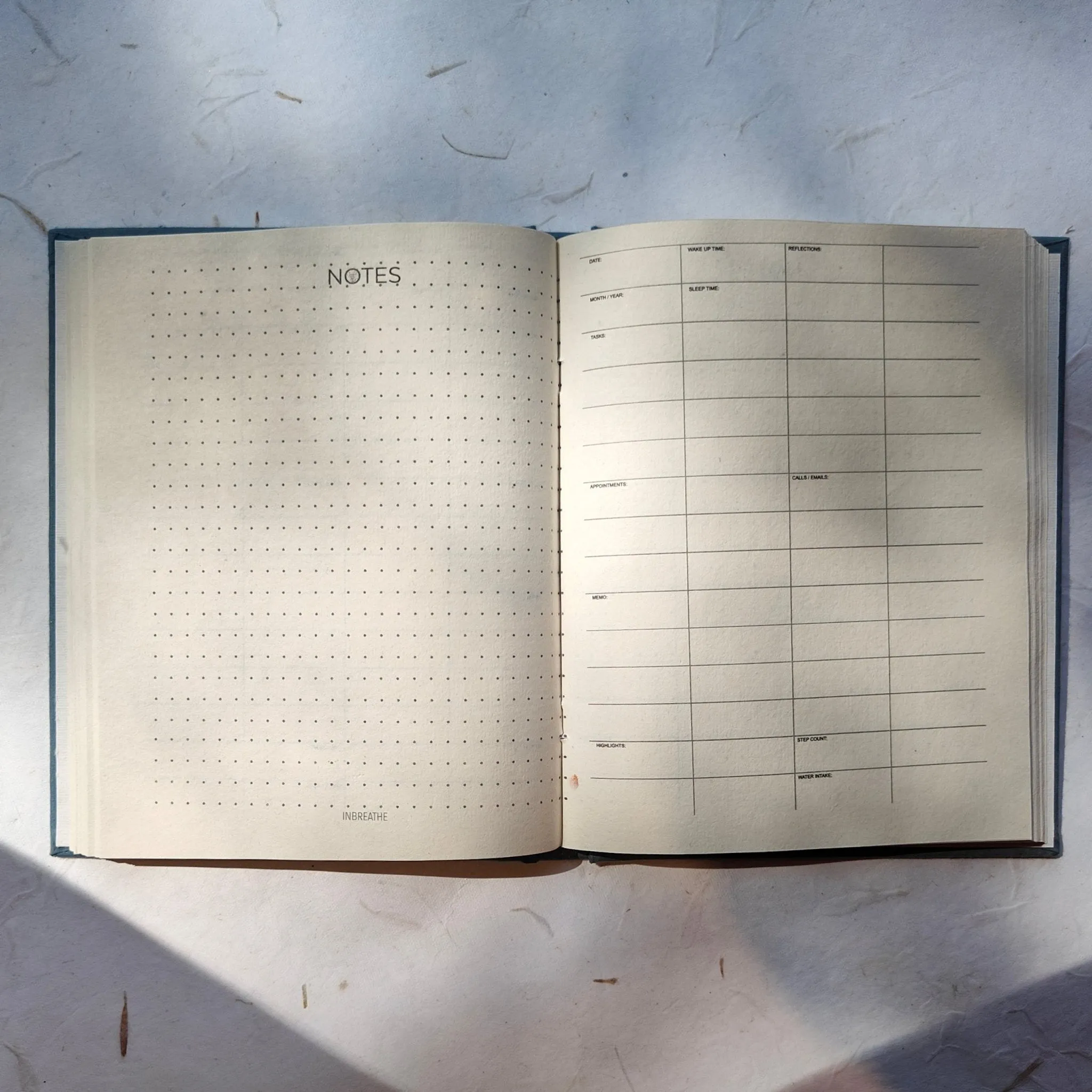 Undated Daily Planner- Pink