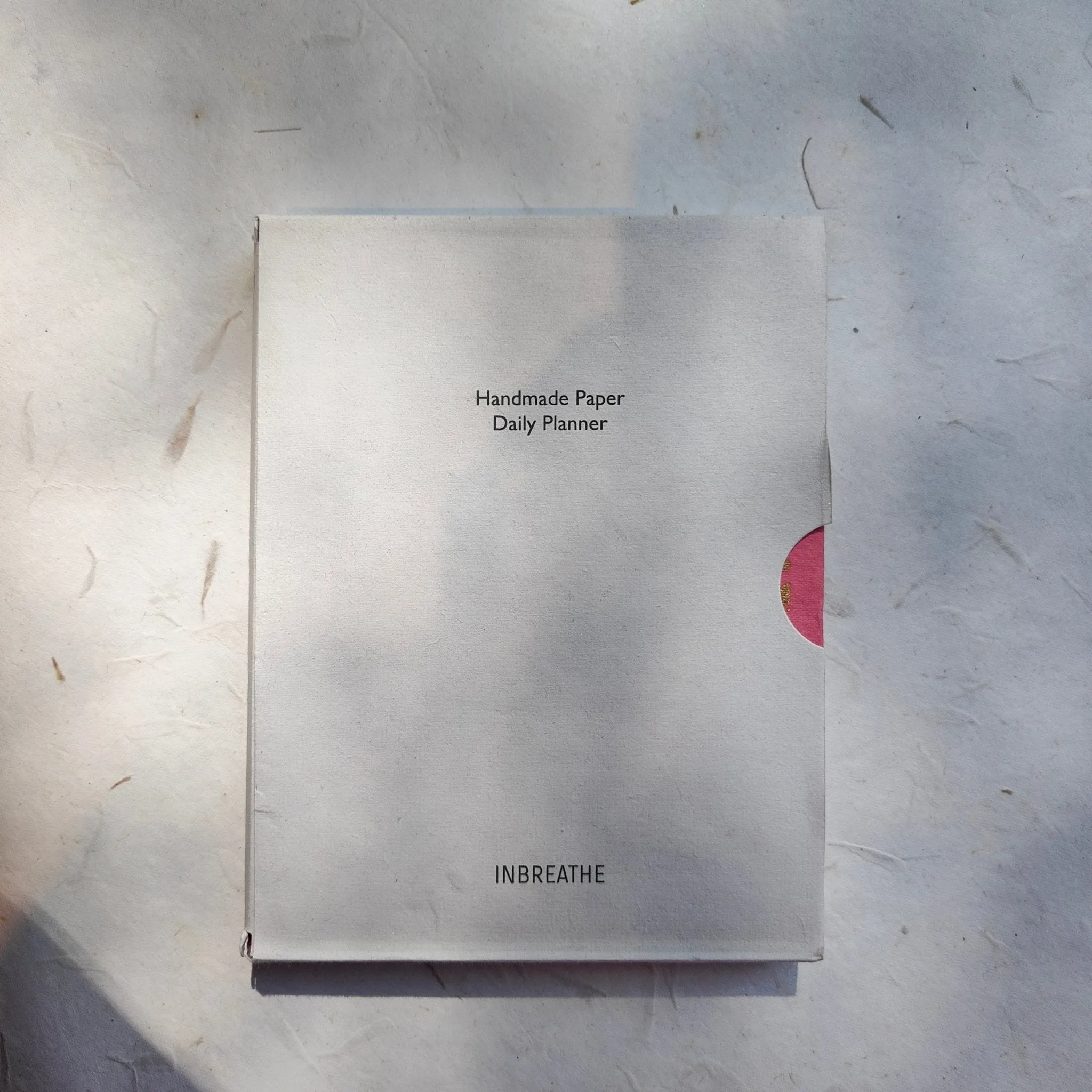 Undated Daily Planner- Pink