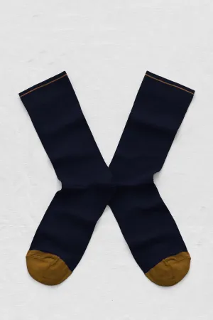UNI 50 Dark Navy Socks