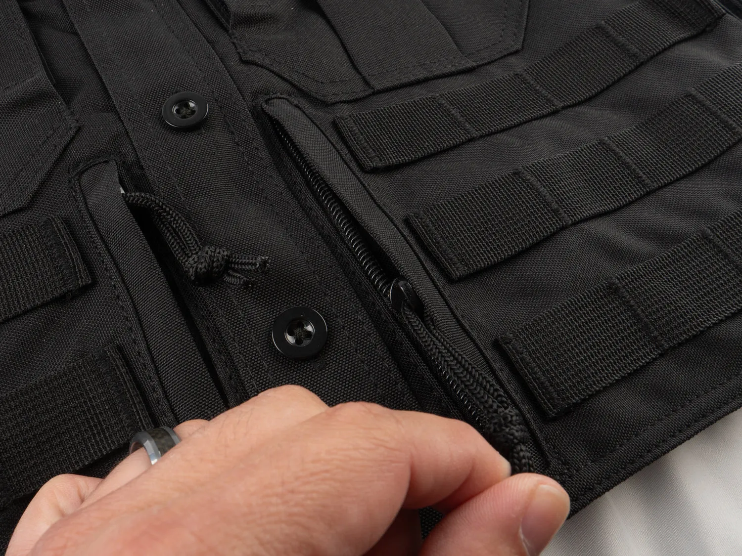 Uniform Shirt Adjustable Tactical Plate Carrier Vest