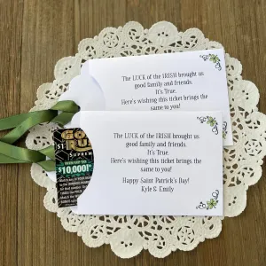 Unique St. Patrick's Day Favors
