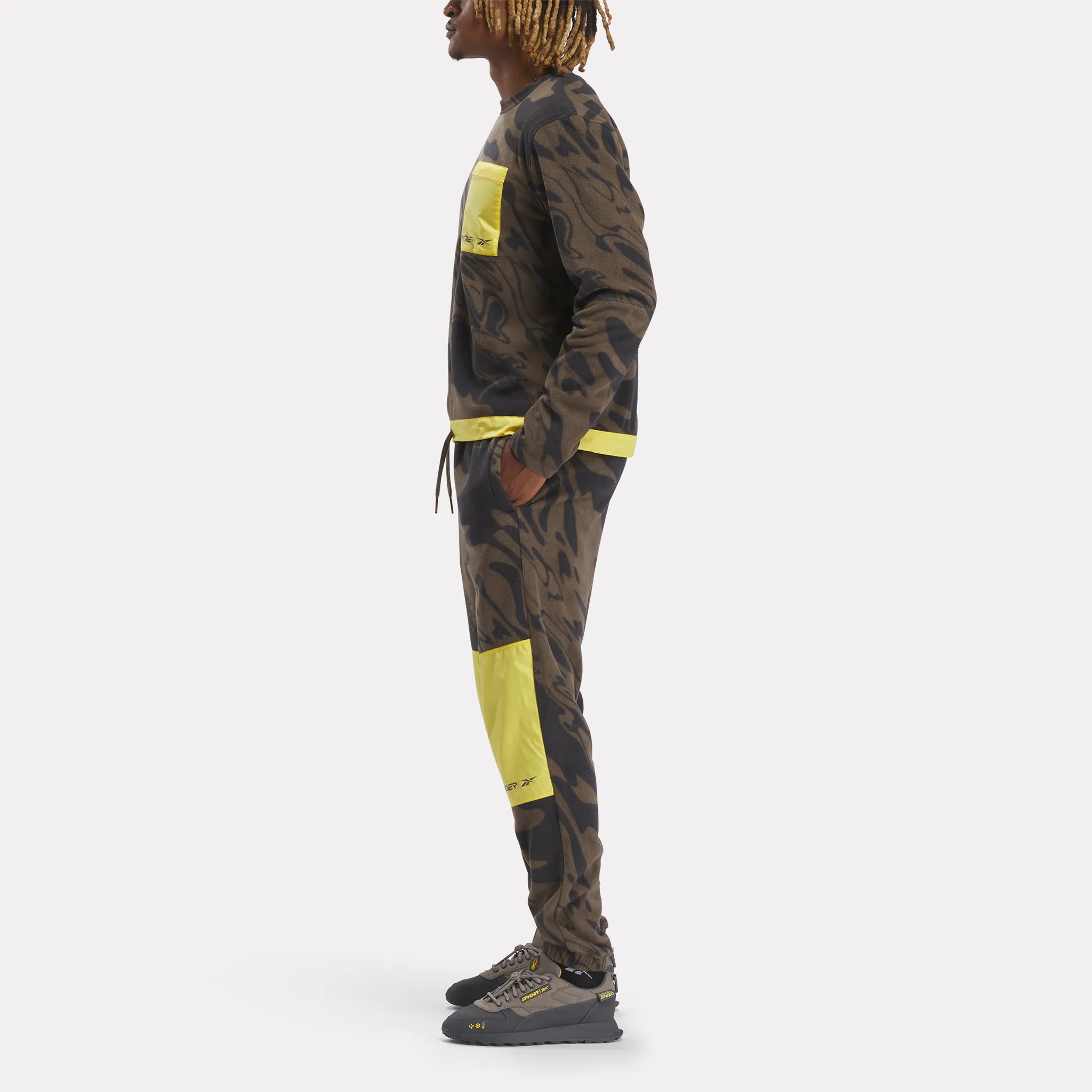 Unisex Spyder X Reebok Lounge Crew - Brown