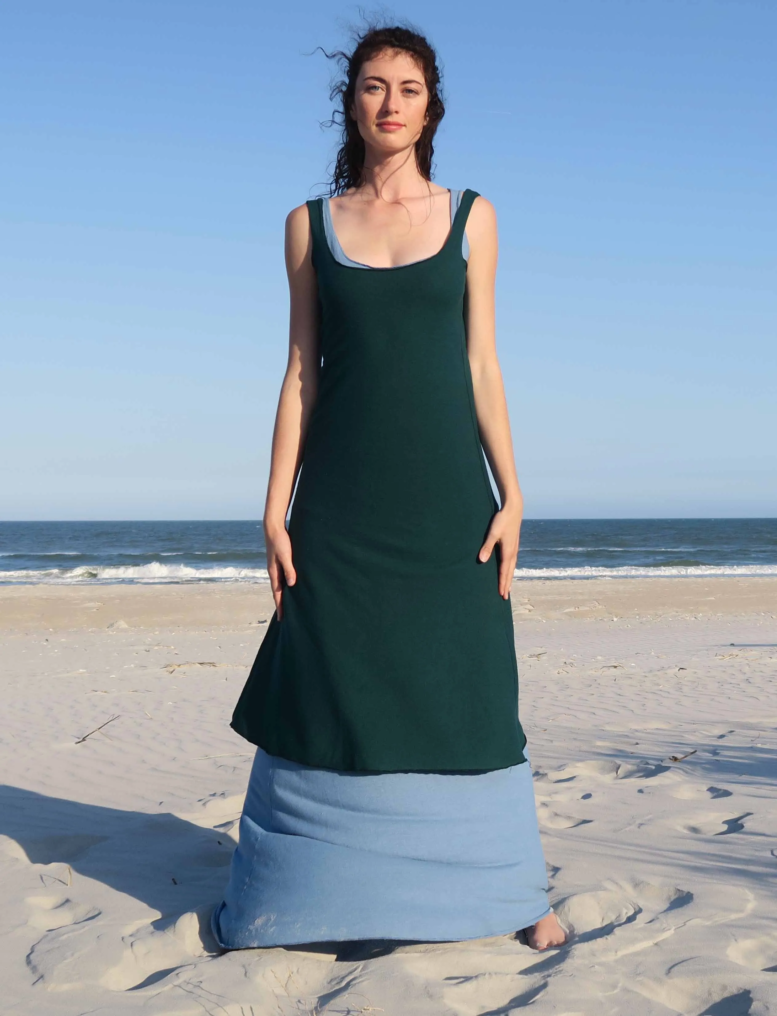 Utility Tank Simplicity Long Dress
