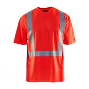 UV&#x20;T-shirt&#x20;High&#x20;Vis&#x20;3382&#x20;High&#x20;Vis&#x20;Rood&#x20;-&#x20;Bl&#xE5;kl&#xE4;der