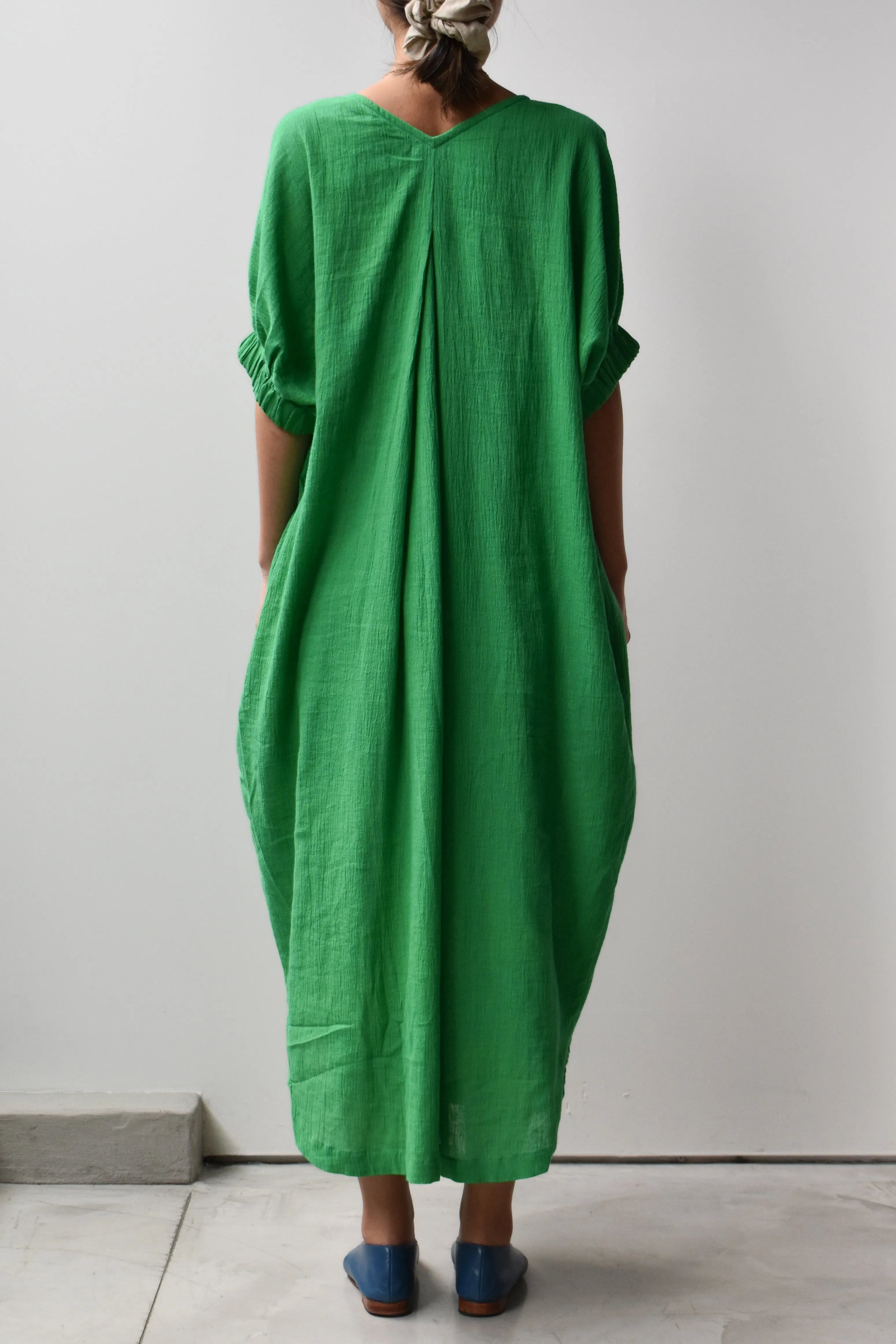 V-neck Relax Long Dress