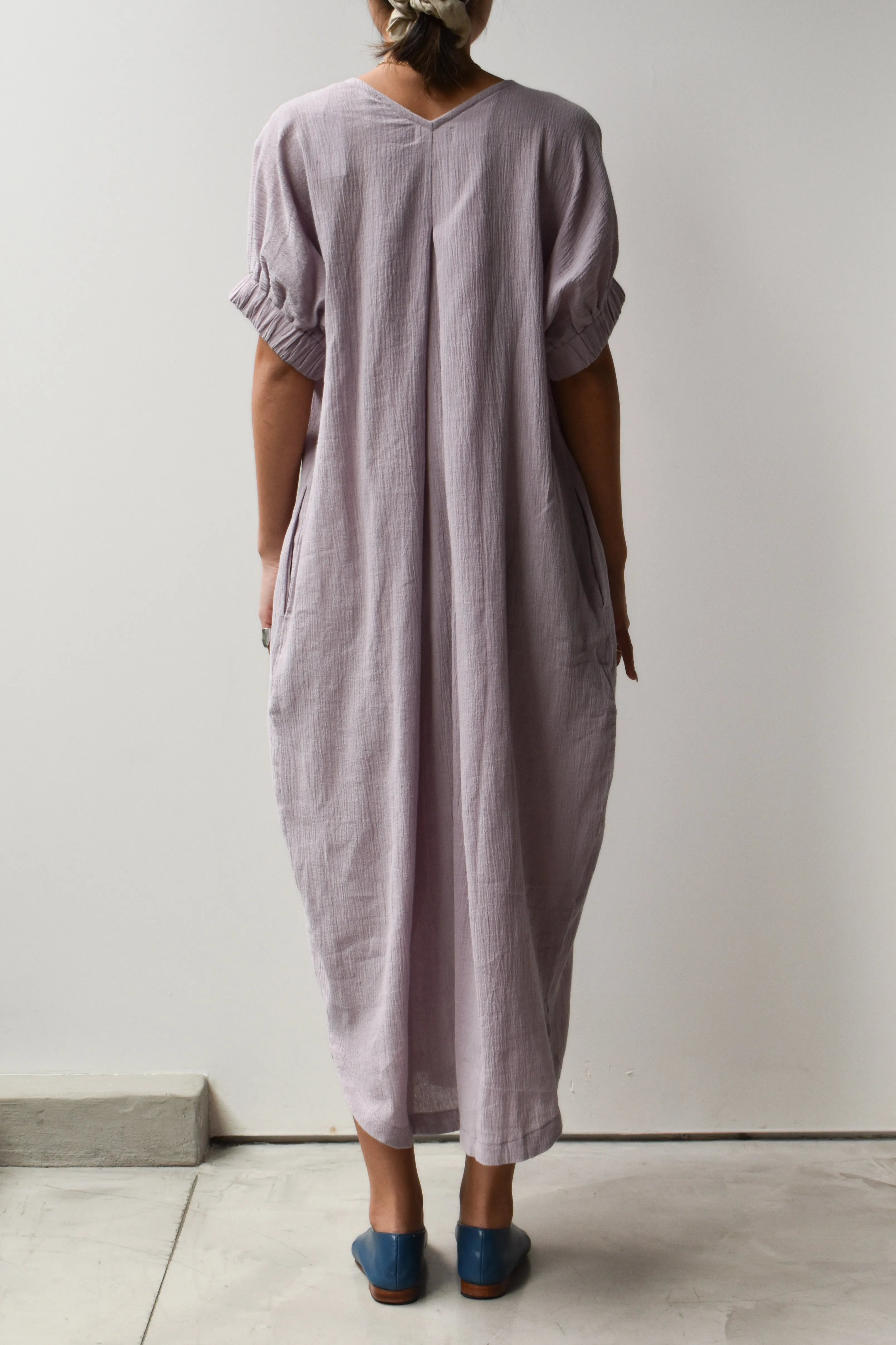 V-neck Relax Long Dress